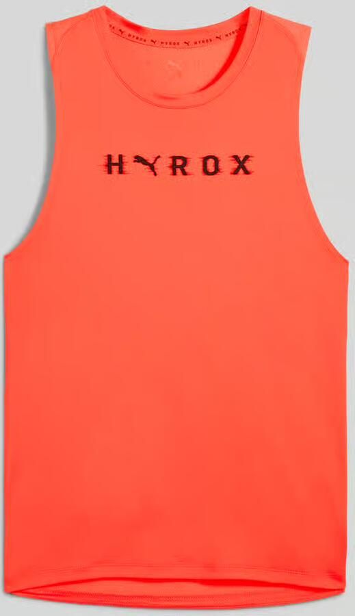 PUMA PERFORMANCE PUMA x HYROX regular fit tanktop van vochtregulerend materiaal