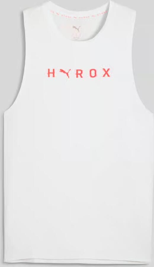 PUMA PERFORMANCE PUMA x HYROX regular fit tanktop van vochtregulerend materiaal