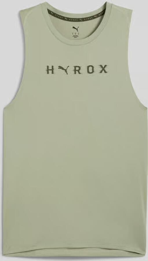 PUMA PERFORMANCE PUMA x HYROX regular fit tanktop van vochtregulerend materiaal