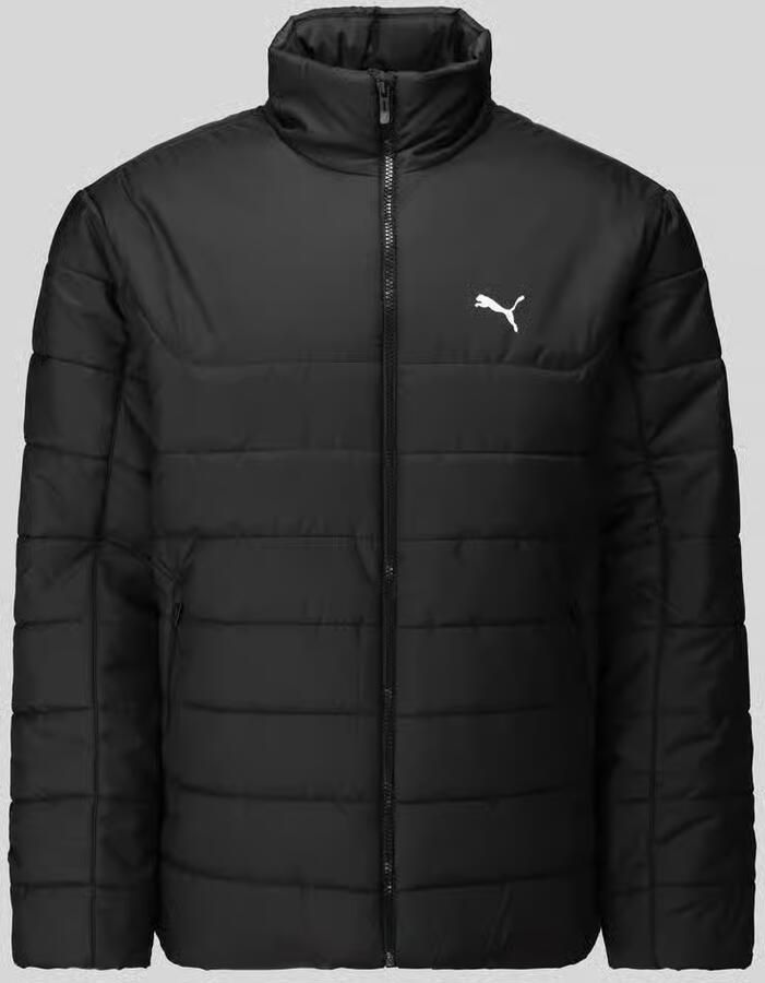 PUMA Performance Regular fit gewatteerd jack met logoprint