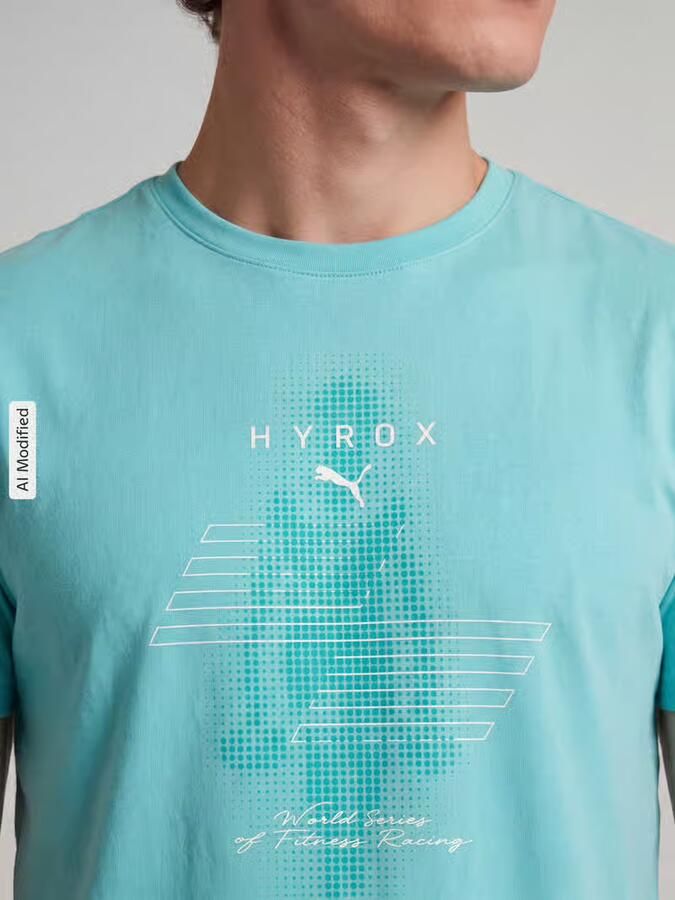PUMA Performance Regular fit sport-t-shirt met labelprint model 'CLOUDSPUN'