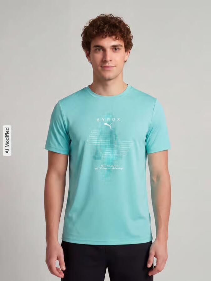 PUMA Performance Regular fit sport-t-shirt met labelprint model 'CLOUDSPUN' - Foto 4