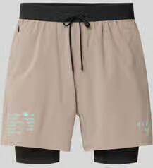 PUMA Performance Regular fit sportshorts met logoprint model 'PWRMO'