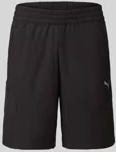 PUMA Performance Regular fit sportshorts met labelprint
