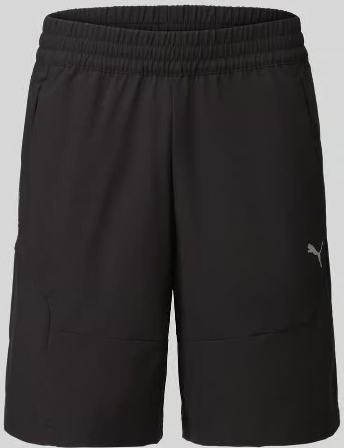 PUMA Performance Regular fit sportshorts met labelprint - Foto 2