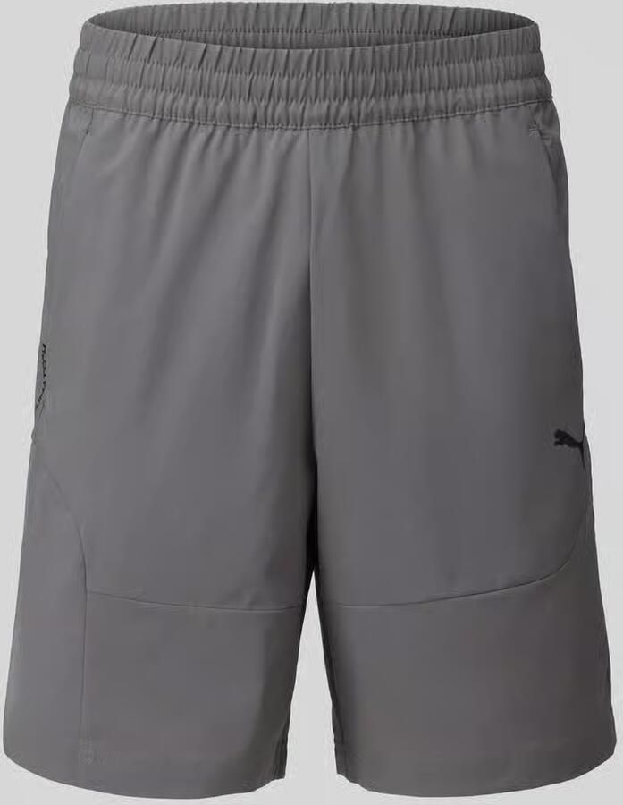 PUMA Performance Regular fit sportshorts met labelprint - Foto 2