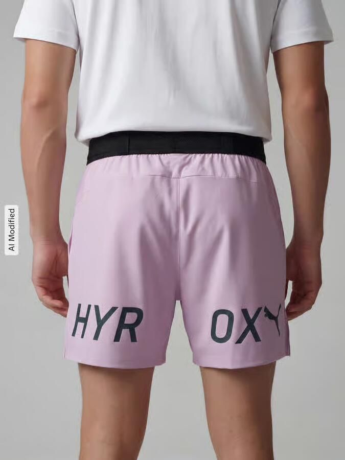 PUMA Performance Regular fit sportshorts met labelprint