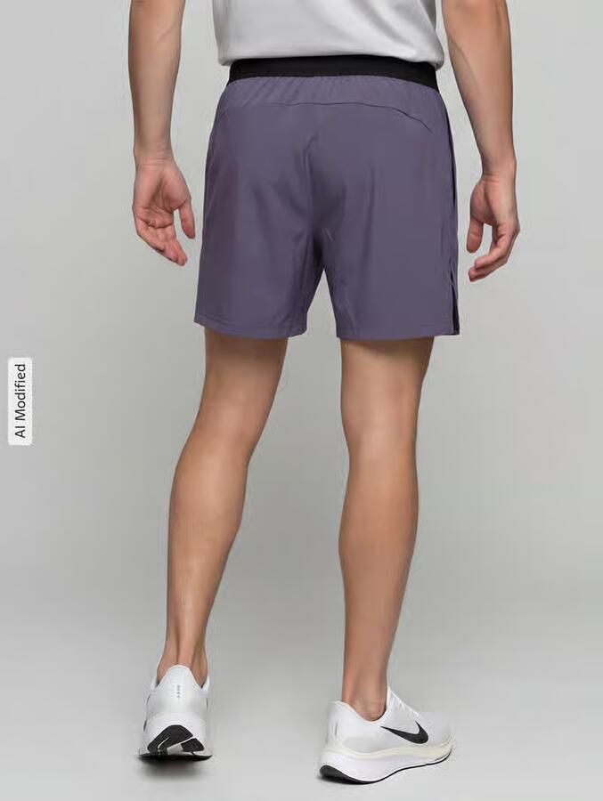 PUMA Performance Regular Fit sportshorts met logoprint model 'M PWRMODE 5'