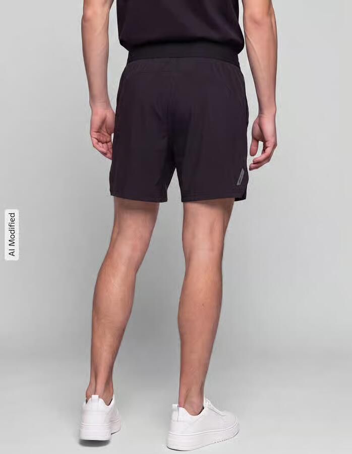 PUMA Performance Regular Fit sportshorts met logoprint model 'M PWRMODE 5' - Foto 3
