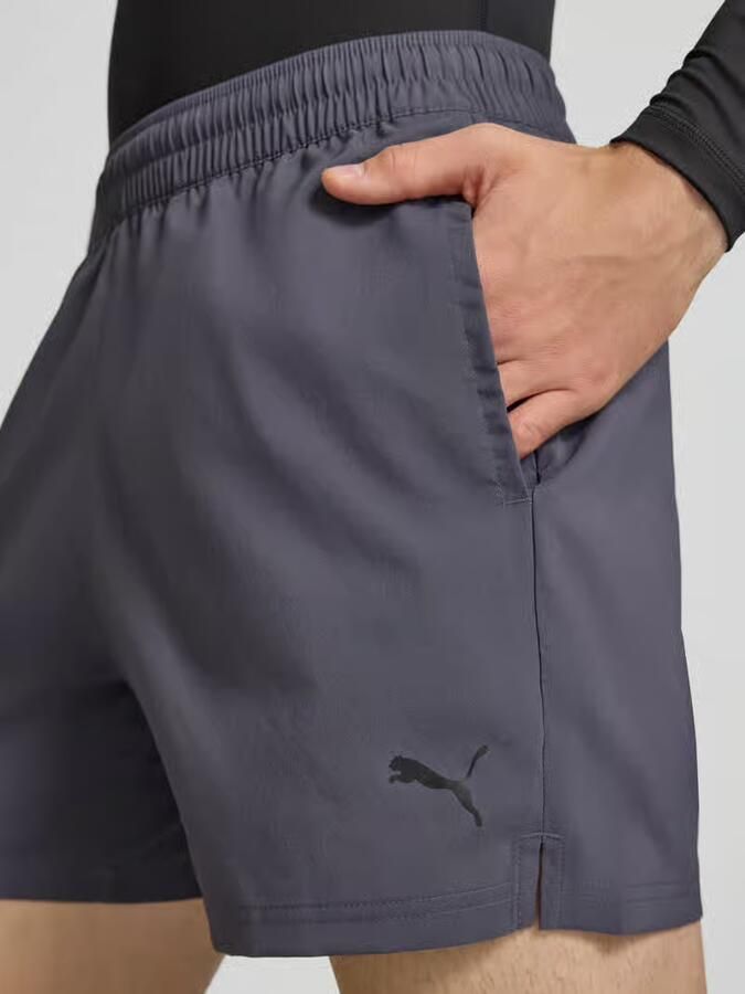 PUMA Performance Regular Fit sportshorts met logoprint model 'TAD ESSENTIALS' - Foto 2