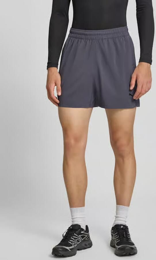PUMA Performance Regular Fit sportshorts met logoprint model 'TAD ESSENTIALS' - Foto 4