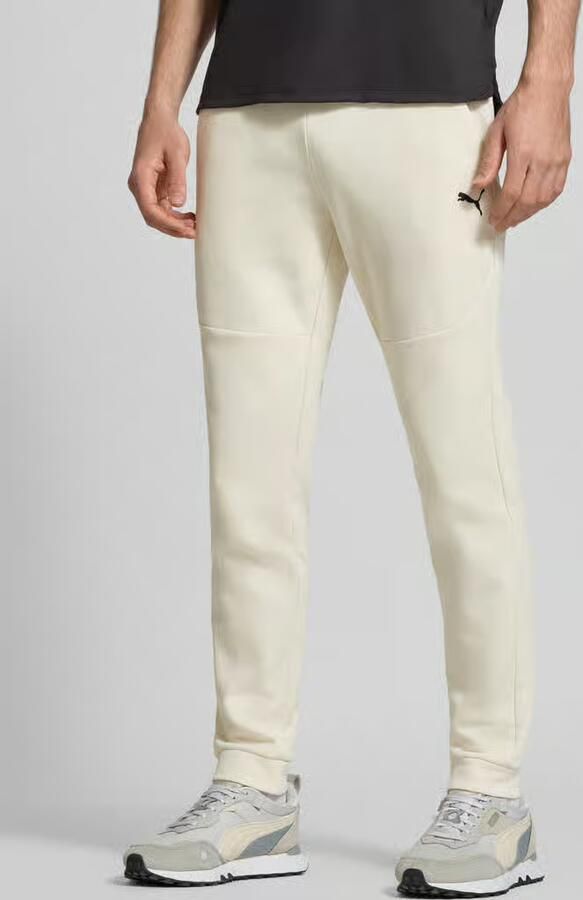 PUMA Performance Regular fit sweatbroek met logoprint model 'Pumatech' - Foto 3