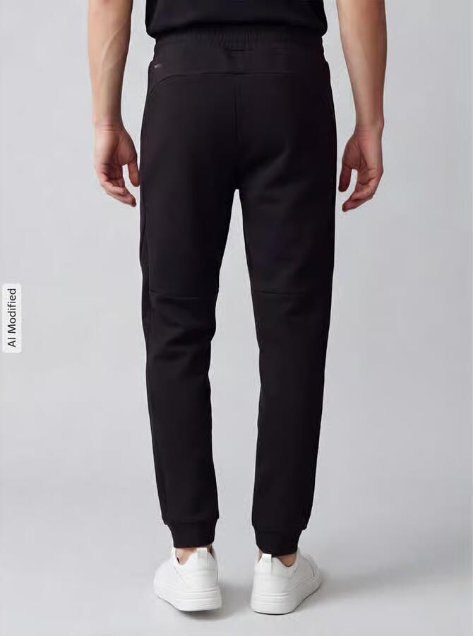 PUMA Performance Regular fit sweatbroek van katoenmix model 'PUMATECH' - Foto 4