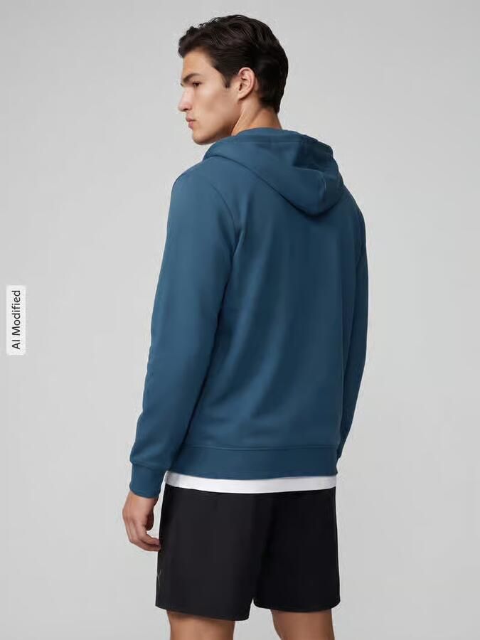 PUMA Performance Regular fit sweatjack van katoenmix - Foto 3