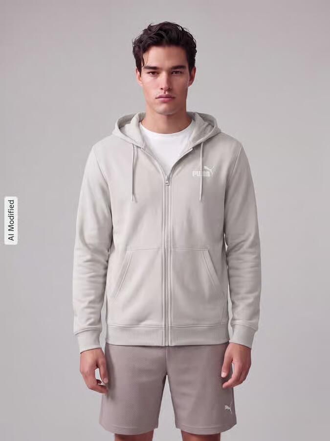 PUMA Performance Regular fit sweatjack van katoenmix - Foto 3
