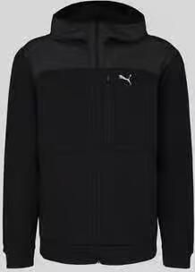 PUMA Performance Regular fit sweatjack van katoenmix model 'PUMATECH'