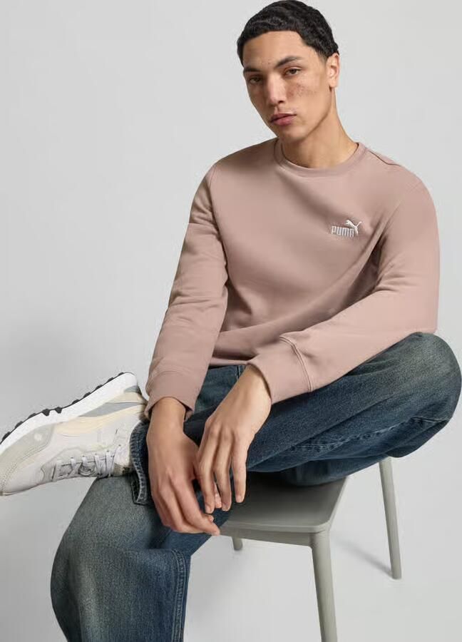 PUMA Performance Regular fit sweatshirt met Gestikt logo