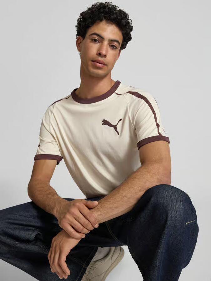 PUMA Performance regular fit T-shirt met logoprint