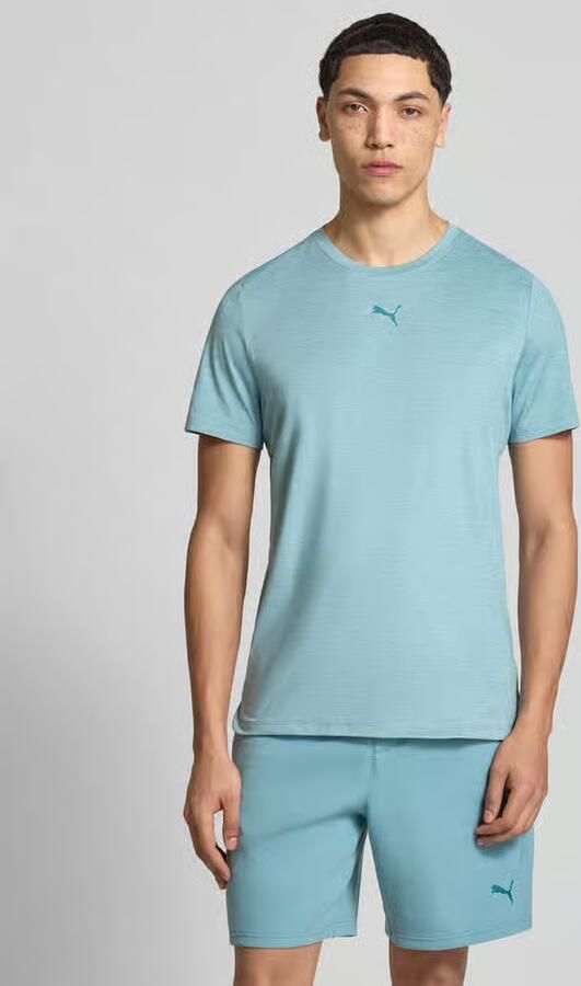 PUMA Performance Regular fit T-shirt met logoprint Model 'Cloudspun' - Foto 4