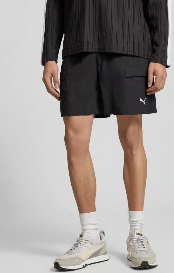 PUMA Performance Relaxed fit korte broek met Labelstitching - Foto 3