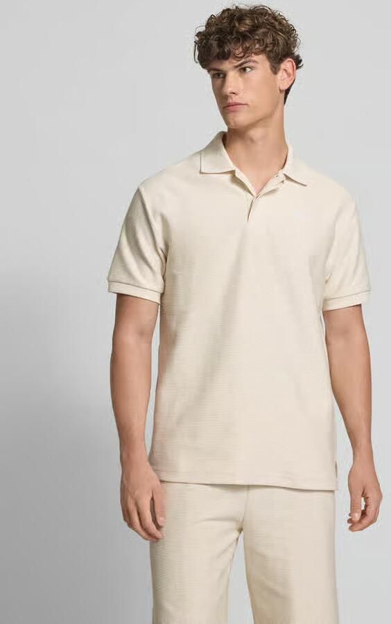 PUMA Performance Relaxed fit poloshirt met labelstitching - Foto 2