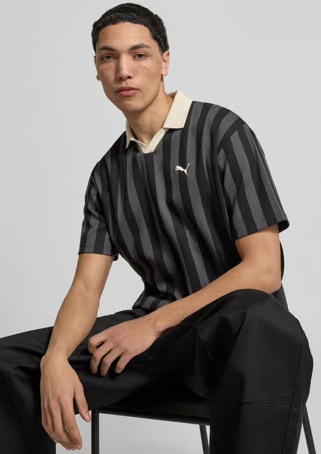 PUMA Performance Relaxed fit Poloshirt met Labelstitching Model 'CLASS' - Foto 3
