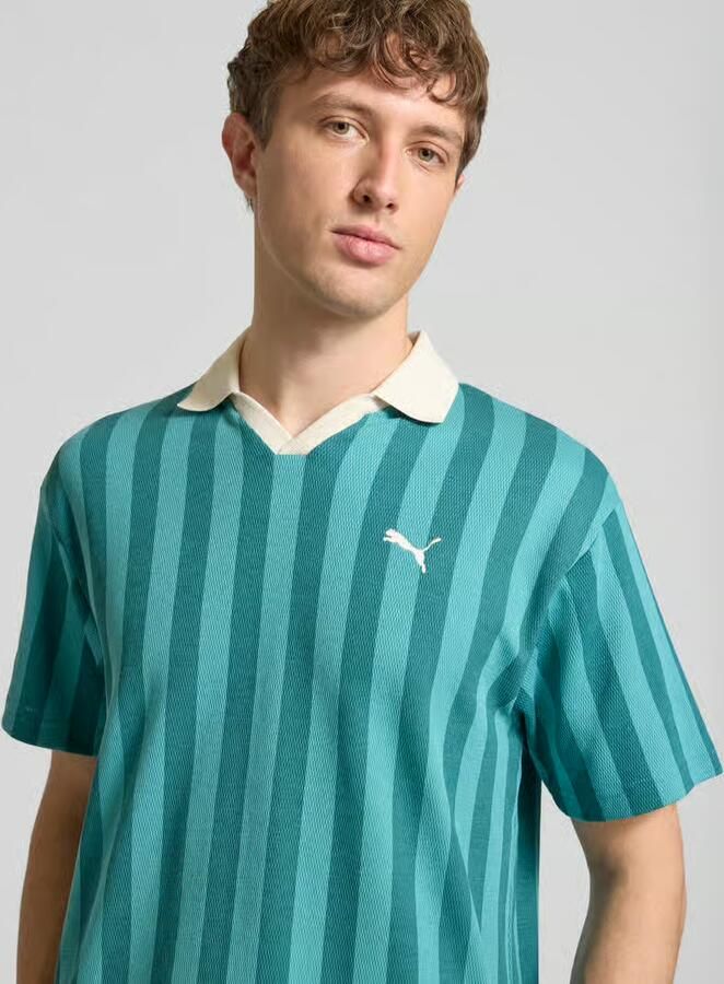 PUMA Performance Relaxed fit Poloshirt met Labelstitching Model 'CLASS' - Foto 2
