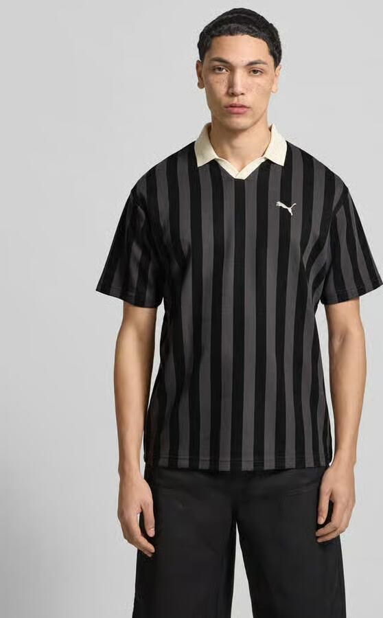 PUMA Performance Relaxed fit Poloshirt met Labelstitching Model 'CLASS' - Foto 4