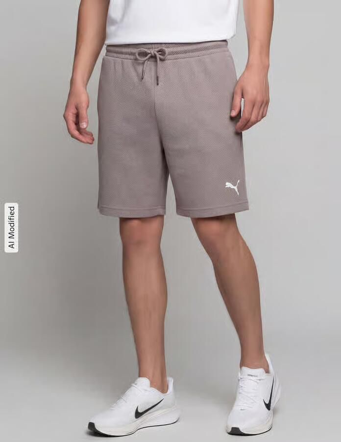 PUMA Performance relaxed fit sweatshorts van katoenmix 'ESS ELEVATED' - Foto 2