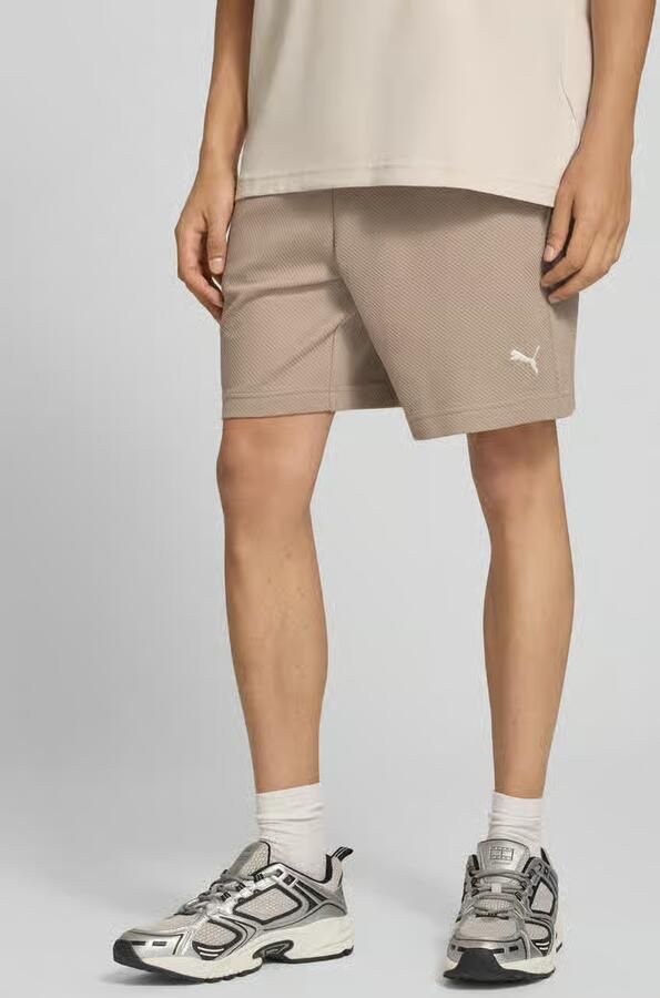PUMA Performance relaxed fit sweatshorts van katoenmix 'ESS ELEVATED' - Foto 3