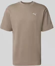 PUMA Performance relaxed fit t-shirt van pure katoen model 'ESS ELEVATED'