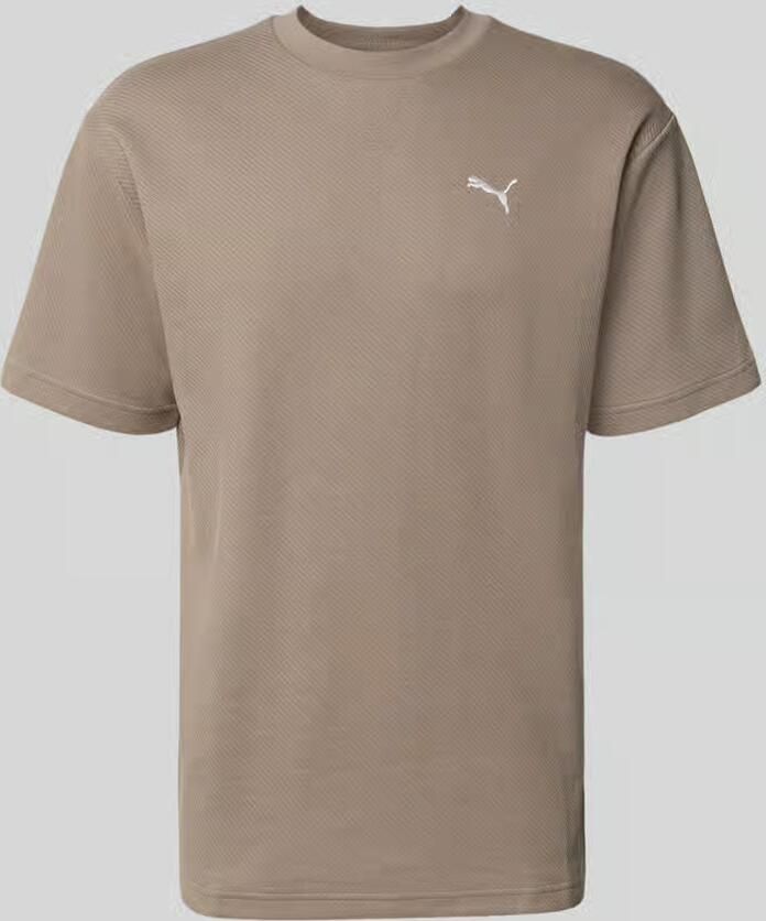 PUMA Performance relaxed fit t-shirt van pure katoen model 'ESS ELEVATED'