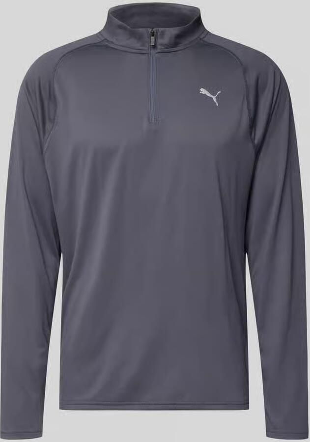 PUMA Performance Shirt met lange mouwen met opstaande kraag en ritssluiting - Foto 2