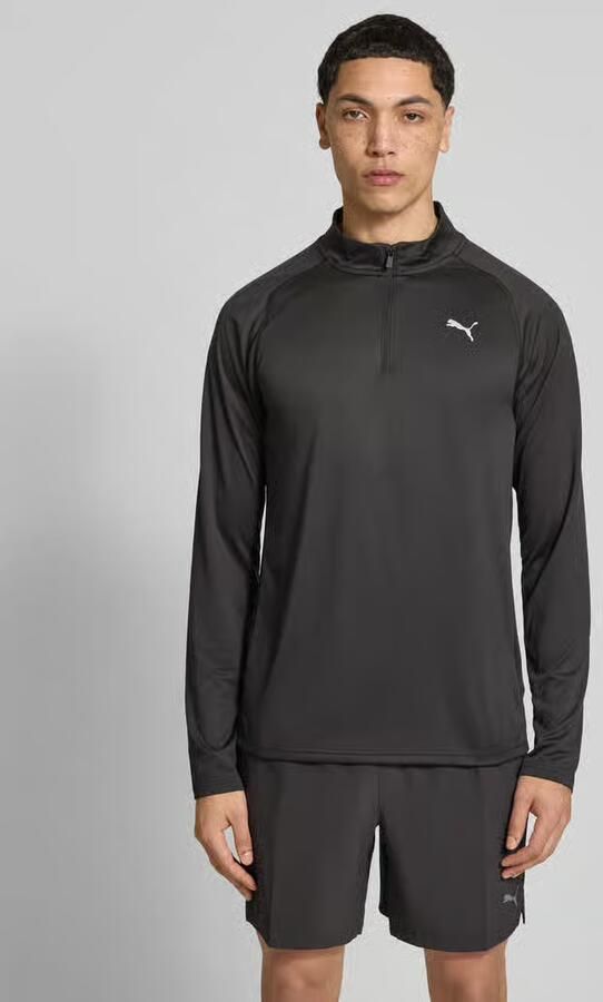 PUMA Performance Shirt met lange mouwen met opstaande kraag en ritssluiting - Foto 3