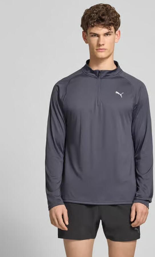PUMA Performance Shirt met lange mouwen met opstaande kraag en ritssluiting - Foto 3