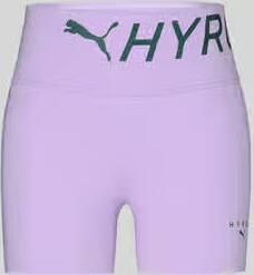PUMA Performance skinny fit sportshorts met labelprint model 'PUMA x HYROX PWRMODE 4' - Foto 2
