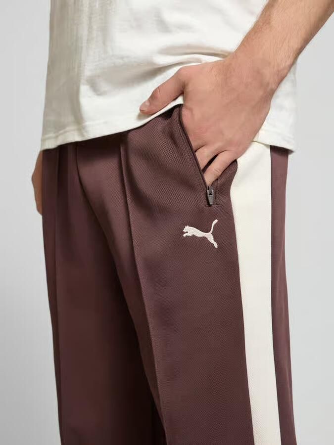 PUMA Performance straight fit sweatpants met gestikt logo model 'Always On'