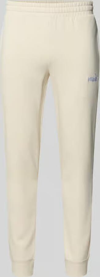 PUMA PERFORMANCE Sweatpants met labelstitching en elastische band - Foto 2