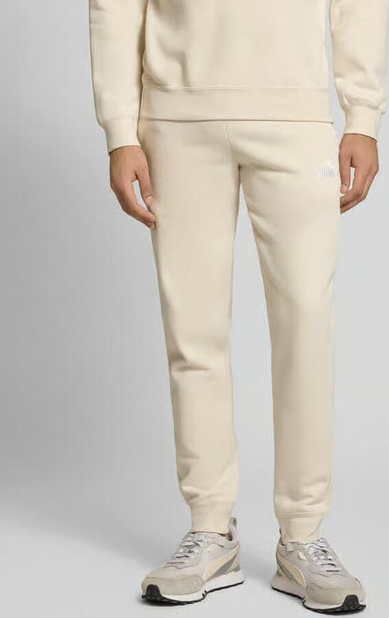 PUMA PERFORMANCE Sweatpants met labelstitching en elastische band - Foto 2