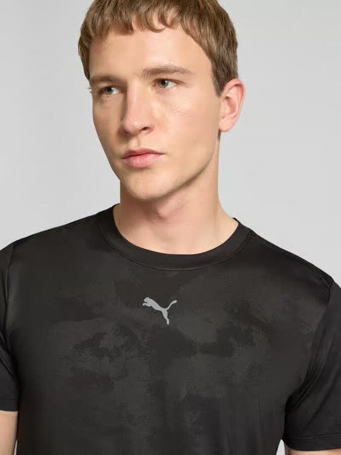 PUMA PERFORMANCE T-shirt met labeldetail model 'CLOUDSPUN' - Foto 2