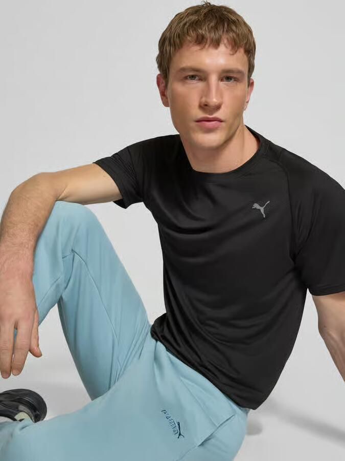 PUMA PERFORMANCE T-shirt met labelprint