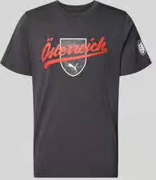 PUMA Performance T-shirt met print en ronde hals