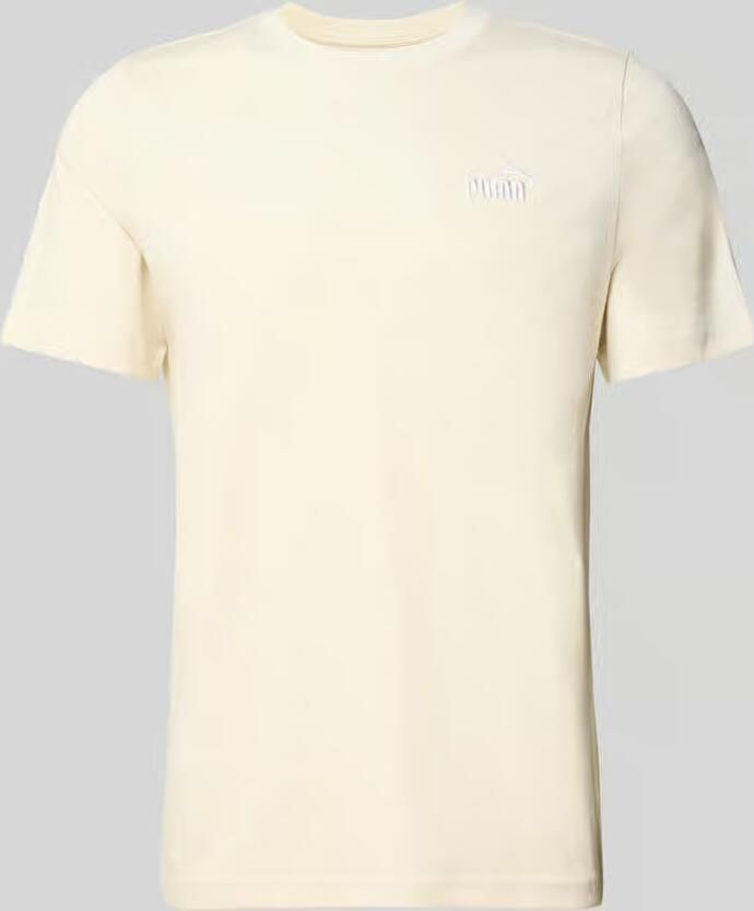 PUMA PERFORMANCE T-shirt met labelstitching