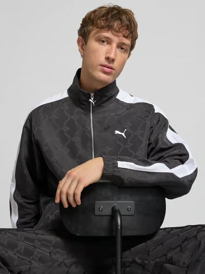 PUMA Performance trainingsjack met ritssluiting en logo