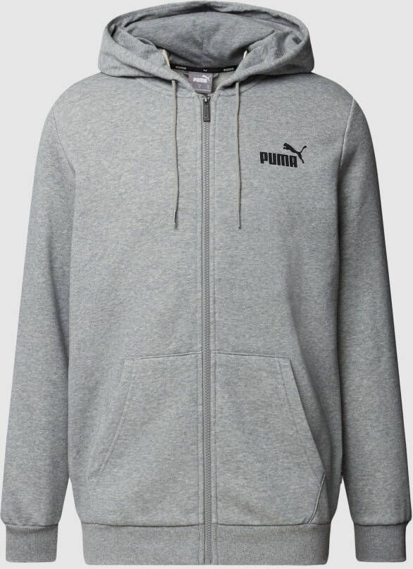 PUMA PERFORMANCE Sweatjack met labelprint model 'Small Logo'