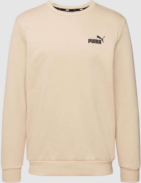 PUMA PERFORMANCE Sweatshirt met logoprint model 'Small Logo Crew'
