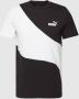 PUMA PERFORMANCE T-shirt in colour-blocking-design model 'PUMA POWER Cat' - Thumbnail 1