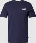Puma Essentiële Small Logo Heren T-shirt Blue Heren - Thumbnail 3