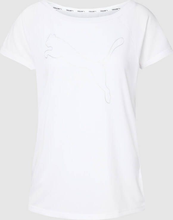 PUMA PERFORMANCE T-shirt met labelprint