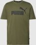 Puma Bedrukt Logo Katoenen T-Shirt Groen Heren - Thumbnail 1